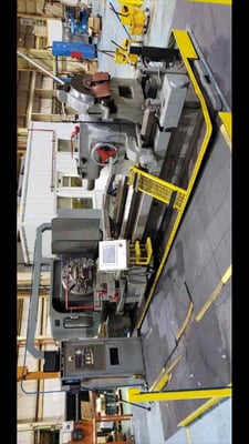 4025/30" x 108" American, Fanuc OT-C, 49.5" swing, threading, 7.5" tailstock, boring bar, 3 -12.5 square