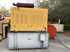 50 KW Onan/J Deere, diesel, 208 or 480 Volts, 3 phase, weatherproof enclosure, 12 lead reconnectable, 300