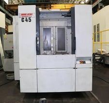 Mori-Seiki #NH-4000DCG, CNC horizontal machining center, 60 automatic tool changer, 22" X, 22" Y, 24.8" Z