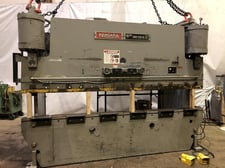 230 Ton, Niagara #HBM-230-10-12, hydraulic press brake, 12' overall, 126" between housing, 10" stroke, 17"