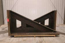 119" x 23-1/8" x 59-1/2" Angle plates, base drilled & tapped, #12390