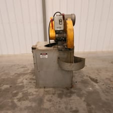 16" Everett #16MIT, Abrasive Double Mitering Cut-off Saw, 7-1/2 HP, Drive V belt, Spindle Bearings Sealed