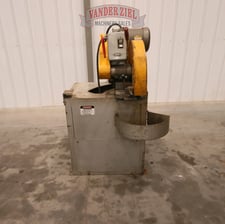 16" Everett #16MIT, Abrasive Double Mitering Cut-off Saw, 7-1/2 HP, Drive V belt, Spindle Bearings Sealed