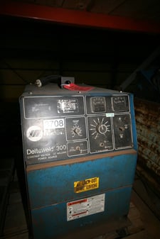 Miller #Deltaweld-300 Arc Welder, Rated Weld Output NEMA Class 1 at 100% Duty Cycle, 200/230/460/575 V., 60 HZ