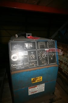 Miller #Deltaweld-300 Arc Welder, Rated Weld Output NEMA Class 1 at 100% Duty Cycle, 200/230/460/575 V., 60 HZ