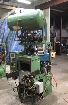 75 Ton, Lawton, hydraulic up-acting, slab-side, 14" x 14", 7.5" stroke, 8" daylight, optional vacuum, #2688