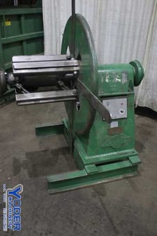 2500 lb. Littell #25-18, coil reel, 18" width, 48" outside dimensions, 15"-20" ID, manual expansion, #73910