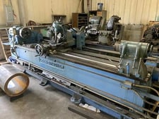 Lees-Bradner #12, 8" x 102", 4" hob capacity, 24" swing, 6" spindle hole