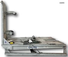 4000 lb. Align, upender, 100" x 96" platform, pendant Control, needs hydraulic power supply, #016640
