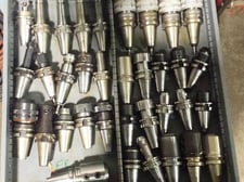 BT40 Taper collet/end mill tool holders (35 available)