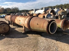 4197 sq.ft., 175 PSI, Southern Heat Exchanger, 375°F., 22' tube length, expansion joint, conial head, #104286