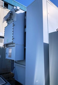 7500 KVA 34500 Delta Primary, 4160Y/2400 Secondary, General Electric, pad w/33-step LTC secondary, in stock