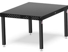 Siegmund Imperial Series System 16, 4' x 5' welding table with plasma nitr, #15117