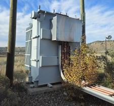 10 MVA 24940 Delta Primary, 4160Y/2400 Secondary, Federal Pioneer, substation, top/side, CSA