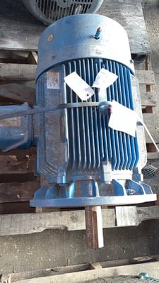 100 HP 3600 RPM Siemens, Frame 405TDZ/405TSD, TEFC, 1.15 service factor, 460 Volts