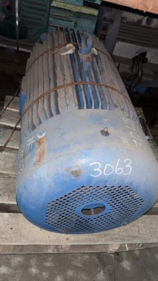 200 HP 1780 RPM Toshiba, Frame 447TZ, TEFC, 1.15 service factor, long shaft, 460 Volts