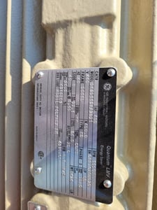 400 HP 1200 RPM General Electric, Frame 5010/5011L, TEFC, BB, new, 460 Volts