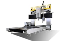 SNK #RB-8VM, 5-Axis vertical machining center, 404" X, 209" Y, 31" Z, 4500 RPM, 80 automatic tool changer