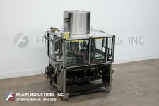 Image for PMC #XRC-1200, 12 head, rotary, finger pump inserter and capper, 30-180 containers per minute, star wheel in feed and discharge