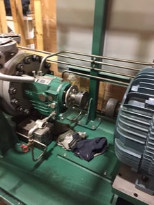 55 GPM, CPC #H2R, type BB2, size S3x4x15, 200 HP Baldor motor 447TS (2 available)