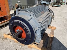 250 HP 3600 RPM General Electric, Frame 509CZ, TEFC BB, 4160 Volts
