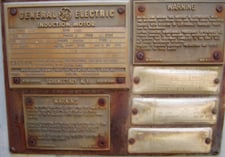 1500 HP 1800 RPM General Electric, Frame 8409S, weather protected enclosure type 2, S/B, 1.15SF, 4160 Volts