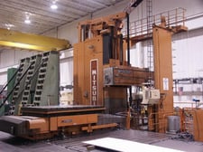 7" Mitsubishi #MAF240/180B, 7.08" diameter spindle, 169" Y-Axis, vertical head travel, 47.24" spindle travel