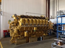6598 HP @ 1000 RPM, Caterpillar #3616, S/N 4CG00039 max torque 35692 lb-ft @ 820 rpm