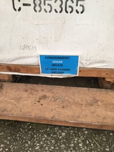 13" Bore, Cylinder, Ariel, Vvcp S/N C-85365 Stock# Qr1019 Weight Approx 450 Lbs