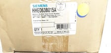 15 Amps, Siemens, HHED63B015 NTO, 3P 277/480 VAC 65K new take out