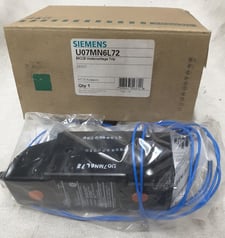 Siemens, U07MN6L72, breaker RD access 24V UVR, with 72" leads
