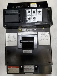 600 Amps, Square D, LX36500-USED, F T I line circuit breaker