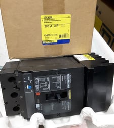 Square D, JDA36200, 200 amps I line circuit breaker