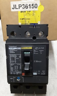 150 Amps, Square D, JLP36150, 65K circuit breaker