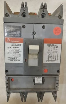 General Electric SGLL36AT0400, digital RMS circuit breaker - used