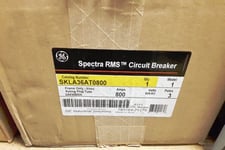 800 Amps, General Electric, SKLA36AT0800, 3P 600 V circuit breaker