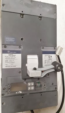 1200 Amps, General Electric, SKHH36BD1200, 1005 rated 65K circuit breaker frame