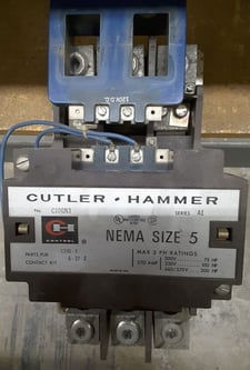 Image for Cutler-Hammer, C10GN3-120VDC -U Citation, size 5 contactor w/120VDC coil