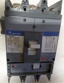 400 Amps, General Electric, SGHA36AT0400, 600V, 3P Spectra Hi-Break Circuit Breaker