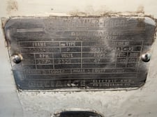 200 HP 1800 RPM Reliance, Frame 5003S, Drip-Proof Ball Bearing, 2300 Volts