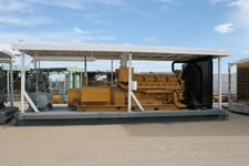 1030 KW Caterpillar #4-D399 SCR Packages, 347/600 Volts, 1200 RPM, 5000 hours, 1984