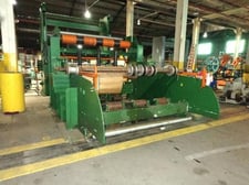 PCMC, 110" driven unwind stand for tissue & towel product, 100" roll diameter