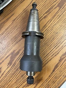 Parlec #C50-15SM6 Cat 50 facemill holder, 1-1/2" dia.arbor, #104465