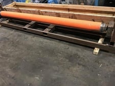 Mt Hope bowed roll, 7" dia. x 120" grooved coved face