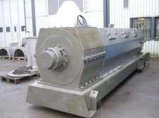 Thune #SP70L, horizontal screw press, Stainless Steel, 300 TPD