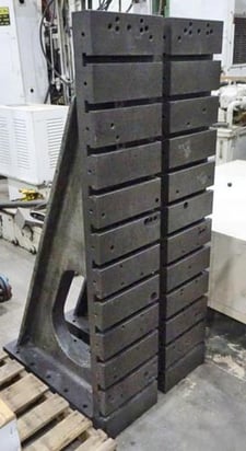 60" x 12" Cast Iron Angle Plates