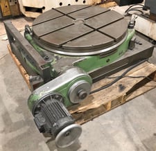 31" Walter #R & L-800 MG Power Rotary Table