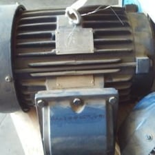 10 HP 1800 RPM Teco, Frame 215TC, vertical explosion proof, 230/460 Volts