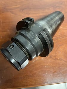 Carboloy #CV50-CC3.12-1000 Cat 50 collet holder TG100, #104491