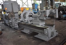 40"/49.25" x 170" Poreba #TR100BI/8M, inch/metric, 31" 4-jaw, 2 tlstks,power rapid traverse,ASAA-1-11,6MT